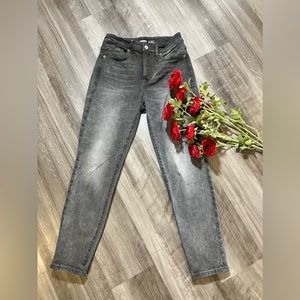 Old Navy OG Straight Gray Jeans Women's Size 2